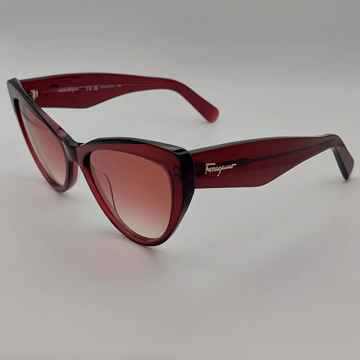 Salvatore Ferragamo SF930S 606 – Γυναικεία Πολυτέλεια σε Burgundy Butterfly Design