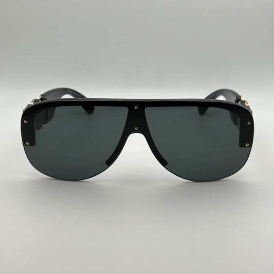 Versace Medusa Biggie Shield Sunglasses [VE4391 GB1/87] – Unisex Πολυτέλεια με Ιταλική Υπογραφή