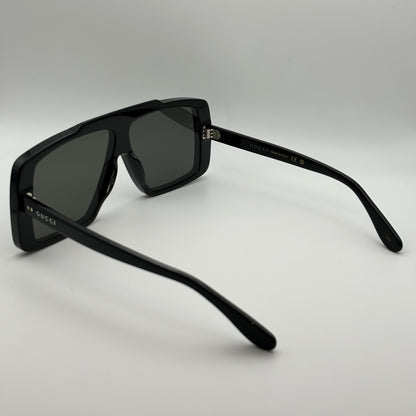 GUCCI GG1369S 001 – Unisex Γυαλιά Ηλίου με Shield Design